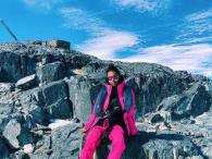 Jasmine Tookes podróżuje po Antarktydzie